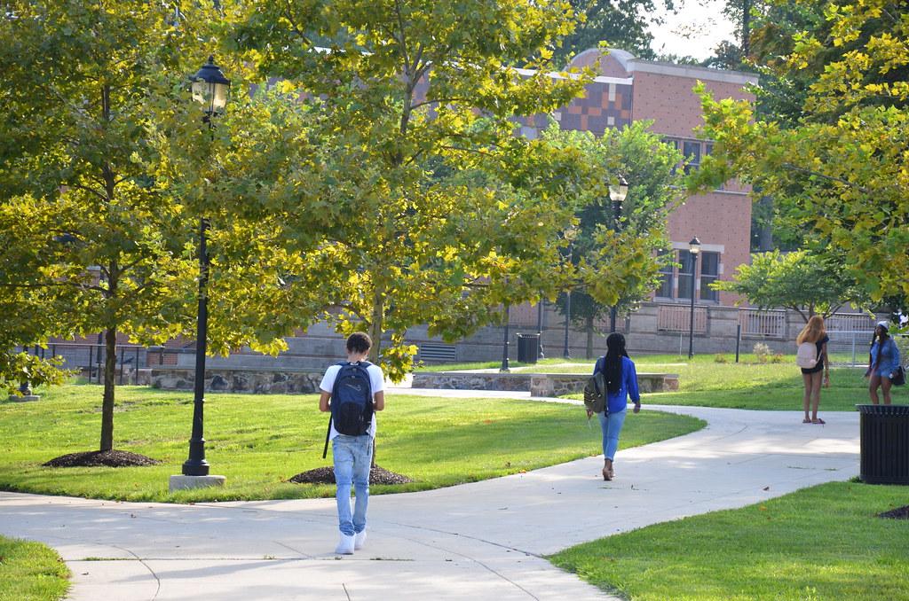 Students Walking